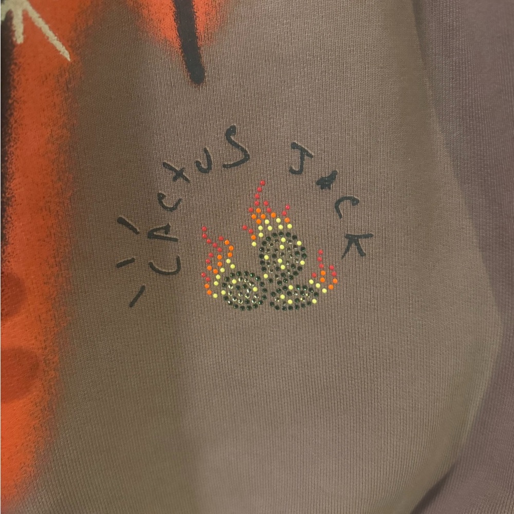 Air Jordan x Travis Scott Hoodie 2022 “Archaeo Brown” - Picture 7 of 8